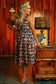 Dolly and Dotty Amanda Library Book and Owl Print Vintage Style Dress, Back